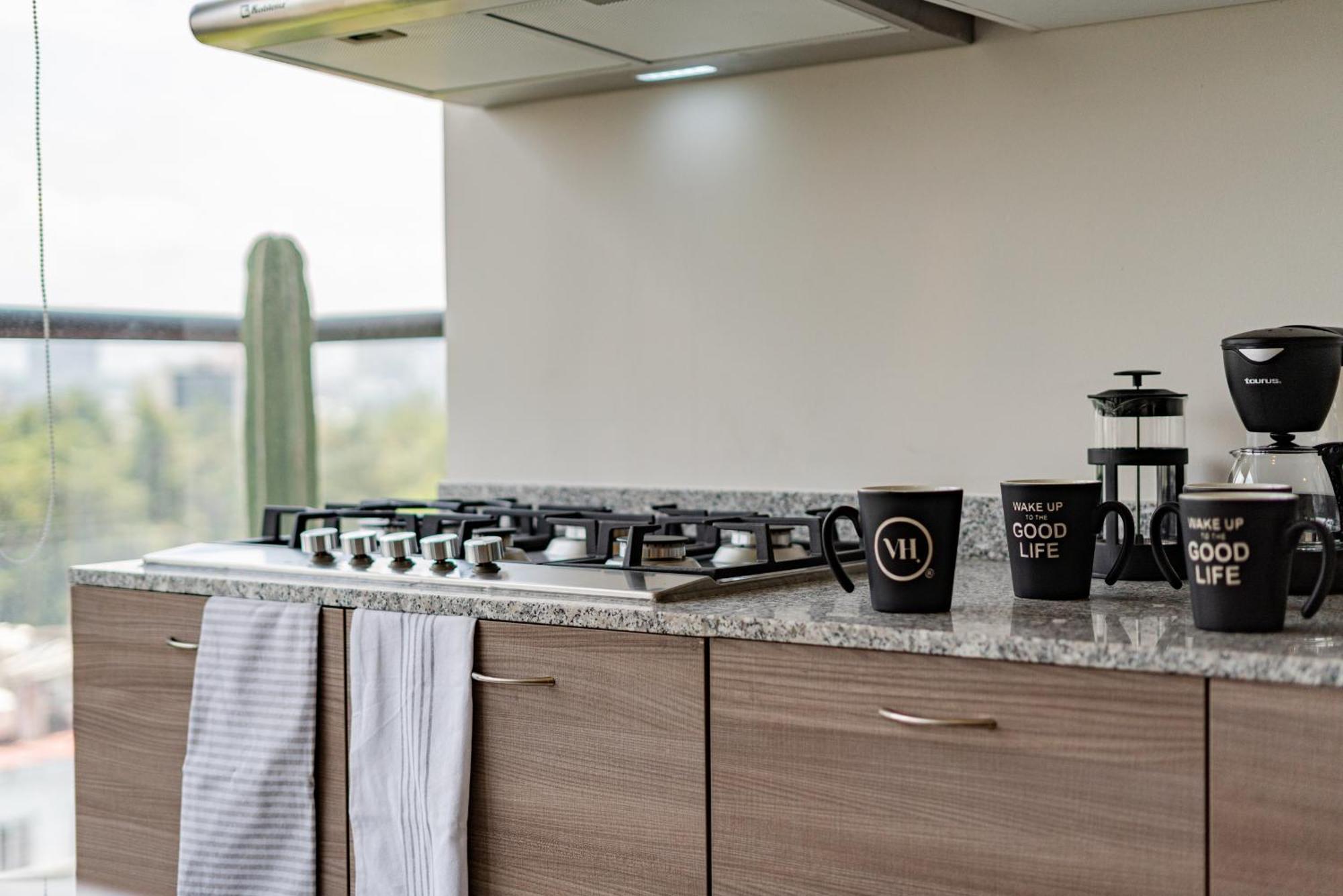 Condesa Lofts & Residence Hotel By Vh Mexico-stad Kamer foto
